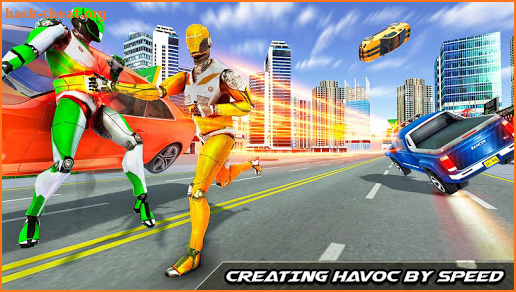 Speed Robot Game – Miami Crime City Battle screenshot