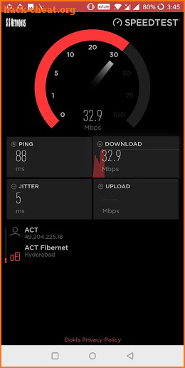 Speed Test - Cellular / WiFi speed test screenshot
