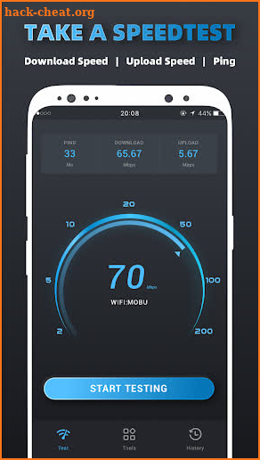 Speed Test - Network Cleaner and Wifi test app screenshot