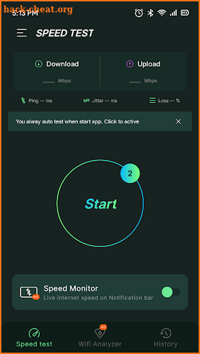 Speed Test Wifi screenshot