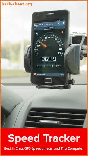 Speed Tracker, GPS speedometer screenshot