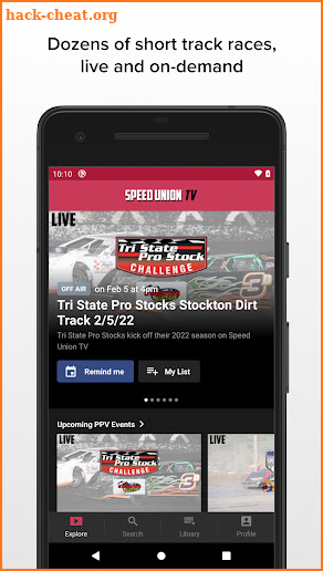 Speed Union TV screenshot
