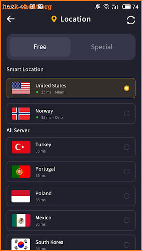 Speed VPN screenshot