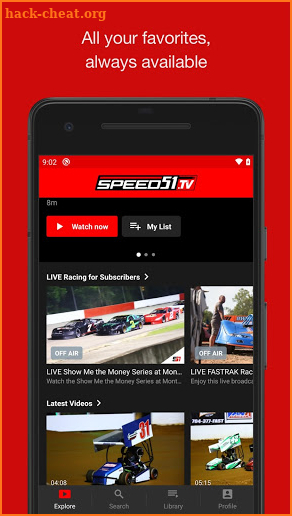 Speed51TV screenshot