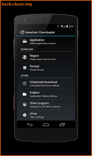 Speedcam Downloader (Russia) screenshot