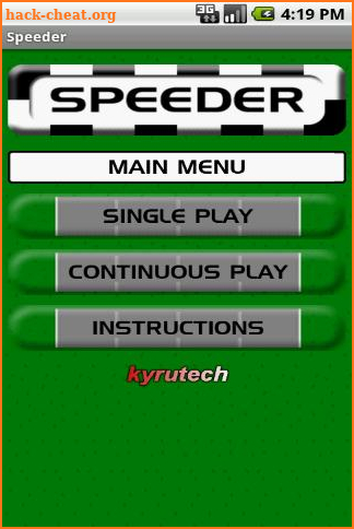 Speeder screenshot