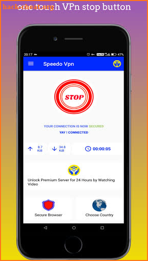 Speedo Vpn Unlimited Free VPN Unblock Website Apps screenshot