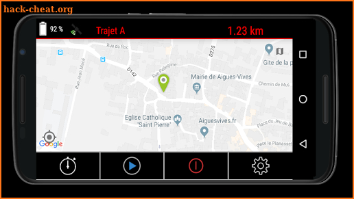 Speedometer and dashboard + Map trip and dashboard screenshot
