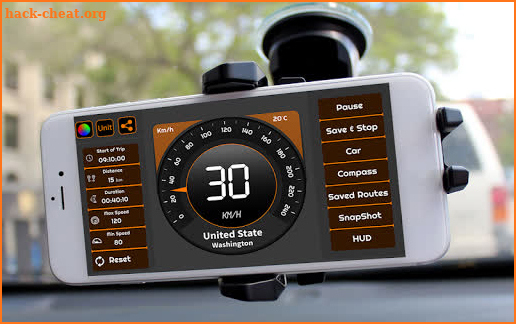 Speedometer & GPS Odometer - Route Planner screenshot