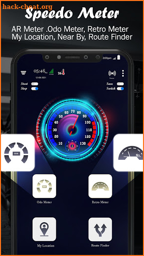 Speedometer and Odometer: GPS Speed Limit Test App screenshot