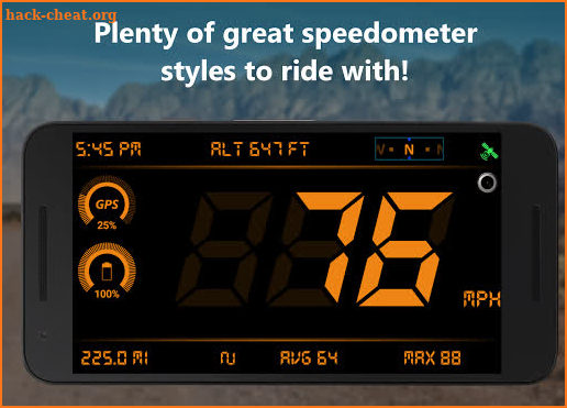 Speedometer & Odometer - TripMaster Car and Bike screenshot