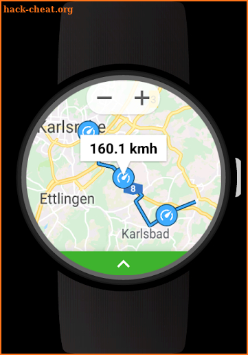 Speedometer for Wear OS (Android Wear) screenshot
