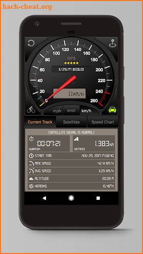 Speedometer GPS screenshot