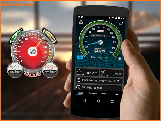gps speedometer app without data