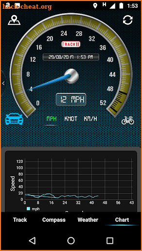 Speedometer GPS - HUD & Digital Widget screenshot