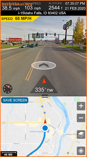 Speedometer GPS MIL9 screenshot