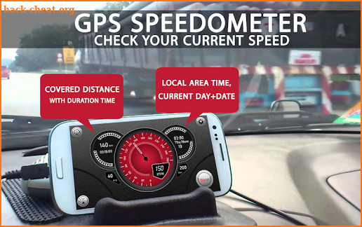 Speedometer HUD Speed Camera Detector & Find Maps screenshot