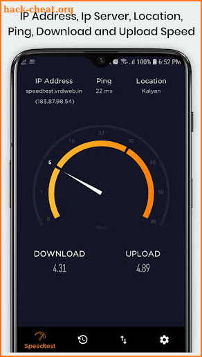 SpeedTest - Intenet Speed Test screenshot