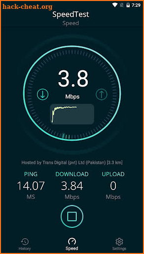 SpeedTest - Internet Speed Test for 3G, 4G & WiFi screenshot