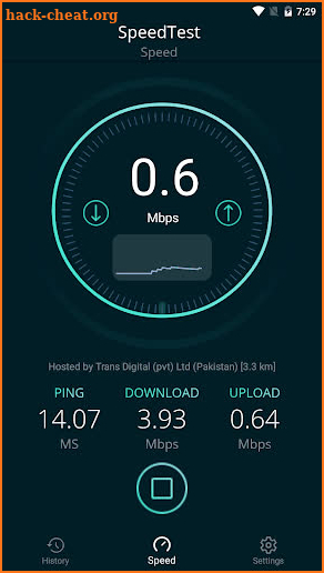 SpeedTest - Internet Speed Test for 3G, 4G & WiFi screenshot