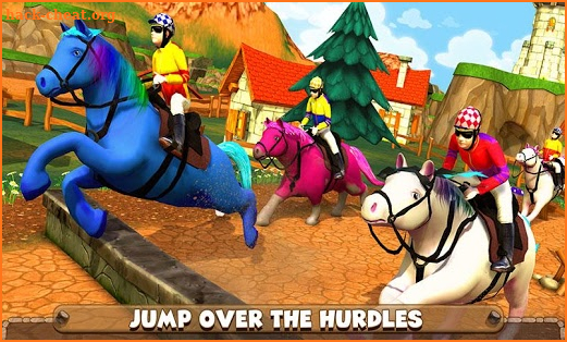 Speedy Pony : Racing Game screenshot