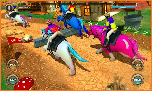Speedy Pony : Racing Game screenshot