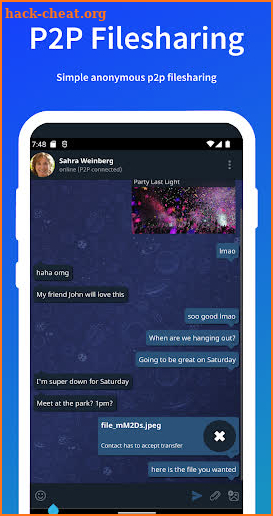 Speek! Decentralized Messenger screenshot