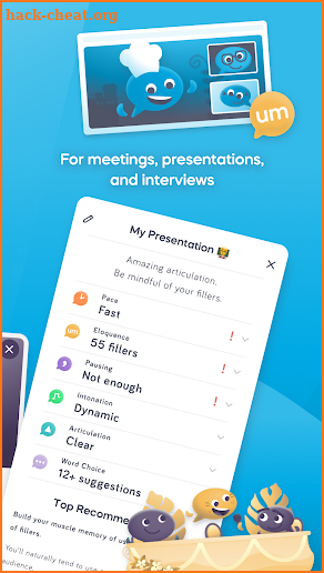 Speeko: AI for Public Speaking screenshot