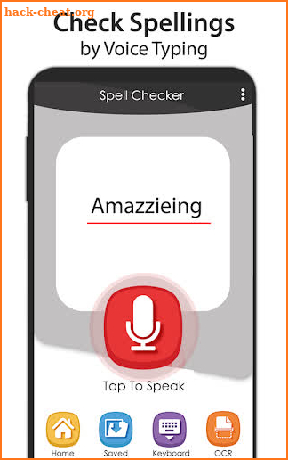 Spell Checker & Correct Spelling- Speech to Text screenshot