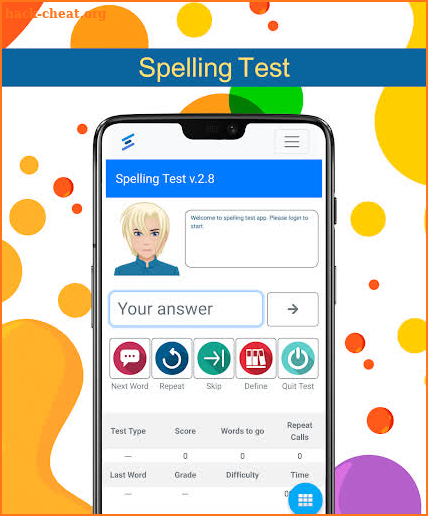 Spelling Bee Ninja screenshot