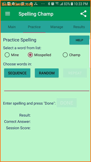 Spelling Champ screenshot