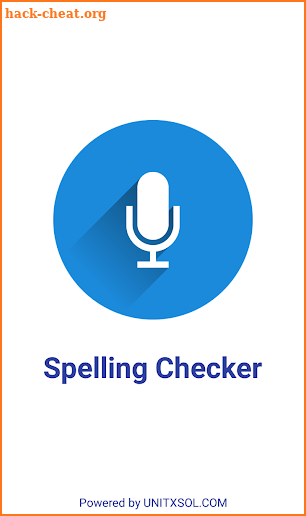 Spelling Checker - Voice Base Spelling Checker screenshot