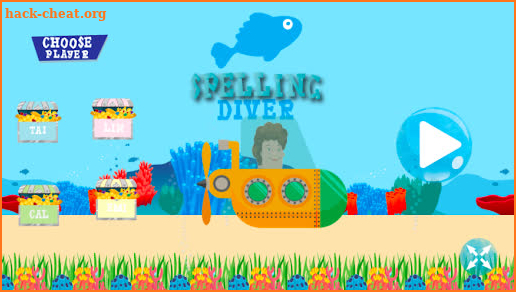 Spelling Diver screenshot