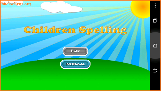 Spelling for children 2 screenshot