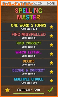 Spelling Master - Free screenshot