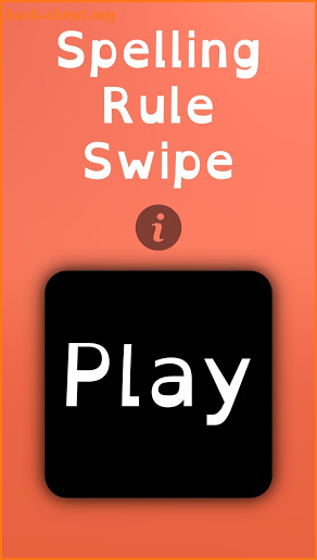 Spelling Rule Swipe screenshot