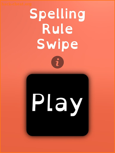 Spelling Rule Swipe screenshot
