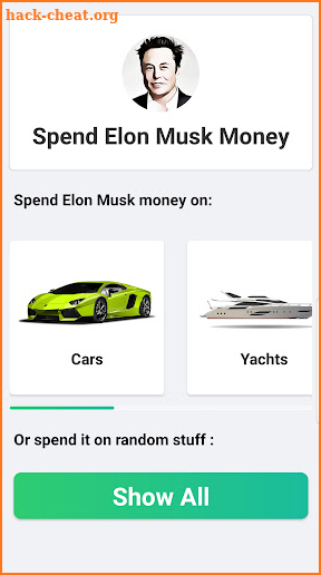 Spend Elon Musk Money screenshot