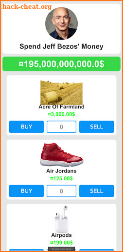 Spend Jeff Bezos' Money - Simulation Idle Tycoon screenshot