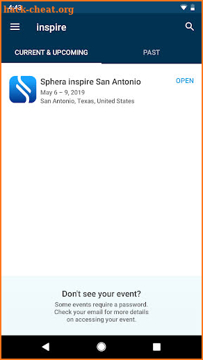 Sphera inspire screenshot
