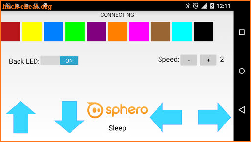 Sphero Robot Controller screenshot