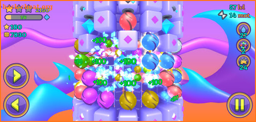 Sphertal: games match-3, puzzles screenshot