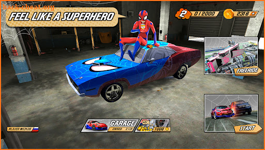 Spider Car Crash screenshot