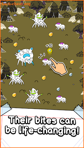Spider Evolution - Merge & Create Mutant Bugs screenshot