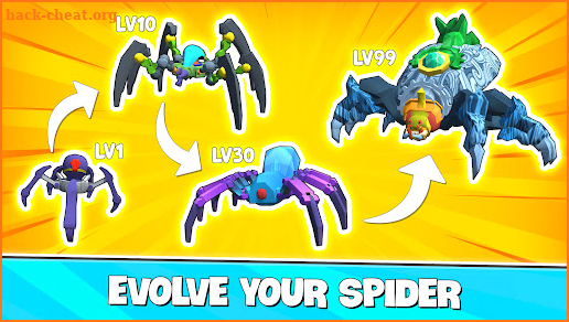 Spider Evolution : Runner Game screenshot