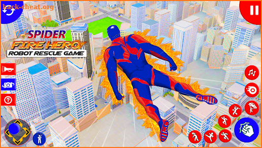 Spider Fighter Fire Hero Games screenshot