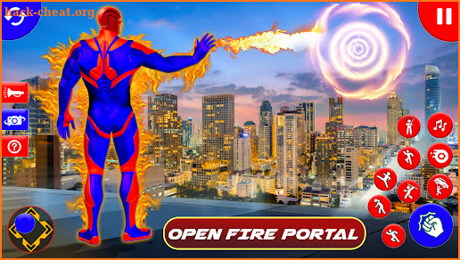 Spider Fighter Fire Hero Games screenshot