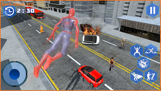 Spider Flying Superhero City Survival Mission screenshot