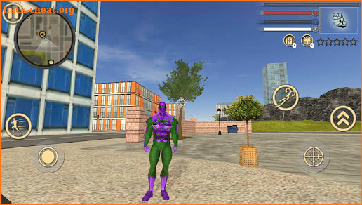 Spider Frog Rope Hero Gangstar Crime screenshot