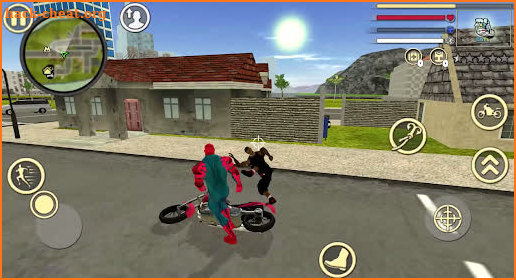 Spider Gangstar Rope Hero Miami City screenshot